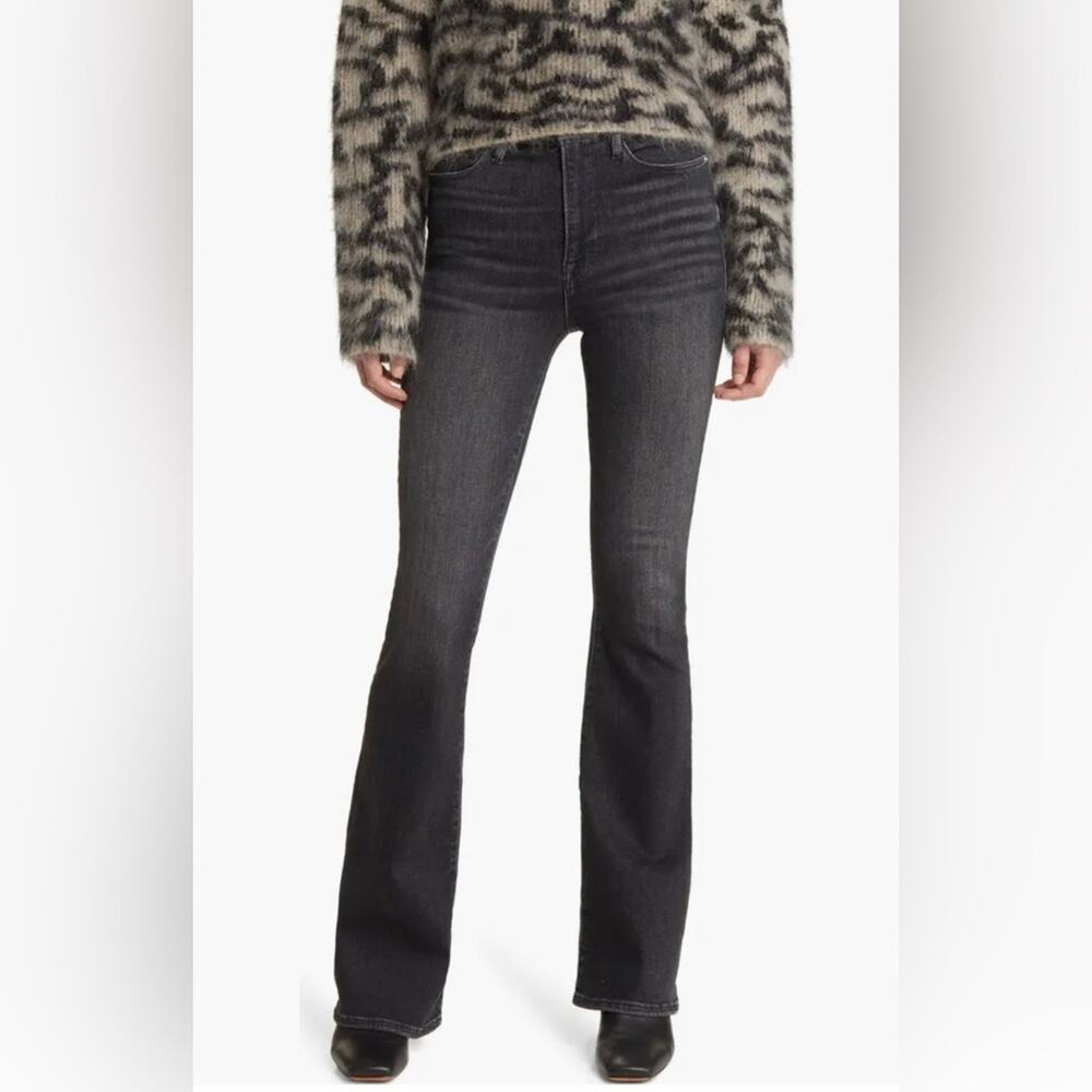 FRAME Le Super High Waist Flare Jeans (Murphy) size 32